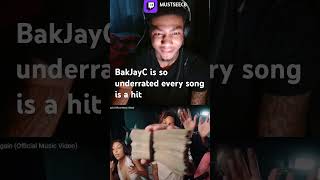 BakJayC is so underrated every song is a hit cb cblive reaction music video new rap shorts [upl. by Aurelea792]