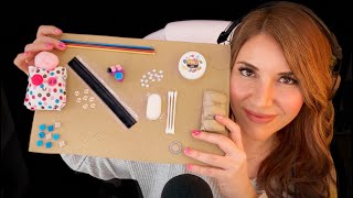 ASMR fidget board ✨ Hand made amp Extra descriptive 27 min long [upl. by Nelyk938]