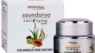 Patanjali saundarya antiaging cream review [upl. by Beedon]