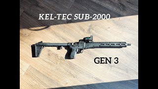 KELTEC Sub 2000 GEN3  Range time and final thoughts [upl. by Naus]