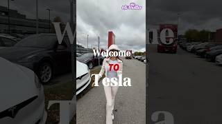 TESLA MODEL X 🚗 music tesla tecnologia viralvideo travel love automobile [upl. by Poree]