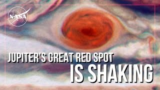 Jupiter’s Great Red Spot Is Shaking [upl. by Senecal]