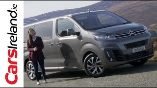 Citroën SpaceTourer Review  CarsIrelandie [upl. by Llerud]