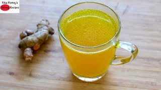 Turmeric Tea For Weight Loss  Lose 1 Kg in 2 Days  Thyroid PCOS Weight Loss  Skinny Recipes [upl. by Akcinahs]