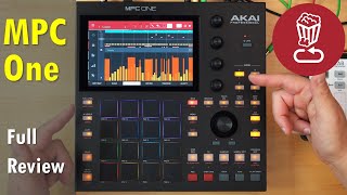 AKAI MPC ONE Review and full workflow tutorial  Comparison to MPC Live [upl. by Nnylsor]