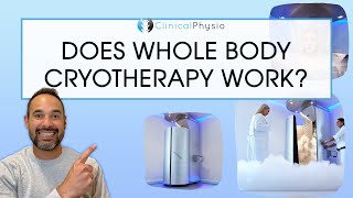 Does Whole Body Cryotherapy Actually Work  Expert Physio Reviews the Evidence [upl. by Royd]