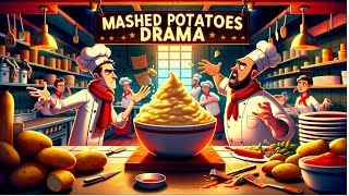 Mashed Potatoes Drama at the Restaurant Ft Gordon Ramsay [upl. by Orelee960]