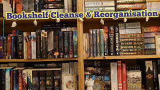 Bookshelf Declutter  MAJOR CLEANSE  Nov 2020 [upl. by Barker]