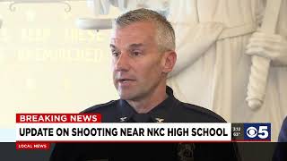 North Kansas City High School shooting update [upl. by Oilejor]