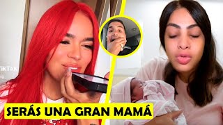 KAROL G FELICITA A YAILIN POR EL NACIMIENTO DE SU HIJA 😱 ANUEL AA SORPRENDIDO  TENDENCIAS 2023 [upl. by Aonian680]