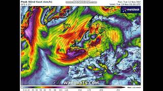 Wichura w Europie będzie potężna Silny wiatr również w Polsce [upl. by Silda]