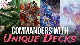 Commanders with Unique Decks  Unexpected Build  Underrated  EDH  Commander  Magic the Gathering [upl. by Oirretno]