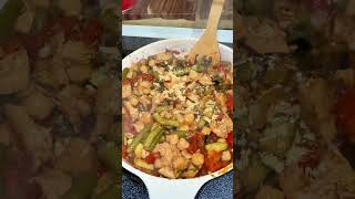 Pollo con garbanzos delisiosoifasildeaserdeliciosos food [upl. by Litch]