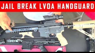 Jail Break LVOA MLok Handguard MCS [upl. by Llevart]