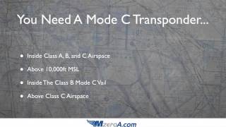 When Do You Need A Mode C Transponder  Day 25 31DaySPC [upl. by Beckerman421]