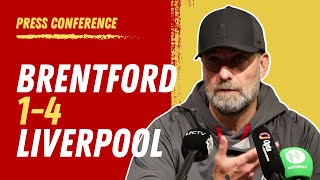 Brentford 14 Liverpool  Jurgen Klopp Press Conference [upl. by Maples]