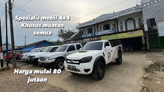 Sorum mobil termurah khusus 4x4 se provinsi jambi [upl. by Lamarre]