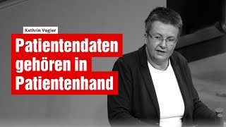 Patientendaten gehören in Patientenhand [upl. by Alleul494]