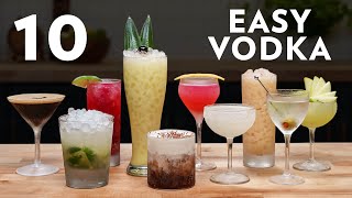 10 Best Vodka Cocktails Quick  Easy and Tasty [upl. by Michaeline768]