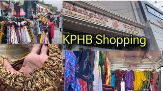 KPHB Shopping  KPHB street shopping and budget friendly shopping  Jntu shopping kphbshopping [upl. by Anirec]