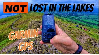 Testing the Garmin GPSMAP67 up Wansfell pike in the Lake District [upl. by Ranip]