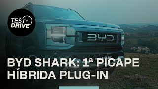 BYD lança a picape híbrida Shark veja todos os detalhes [upl. by Elagibba]