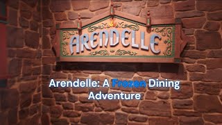 Arendelle A Frozen Dining Adventure  Disney Wish [upl. by Belford]