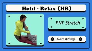 Hold Relax HR  PNF Stretching of Hamstrings [upl. by Eilis]