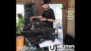 DJ CUE RSA ULTRA SA 2024 TECHNO MIX [upl. by Mylo]