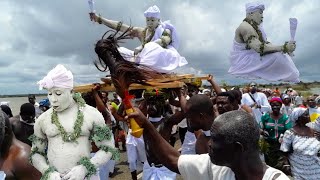 Mystical Chief Enstoolment In Volta Region Of Ghana [upl. by Adiehsar]