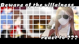 Beware of the villainess react to   Gacha club  manhwa  enjoy [upl. by Ardeha]