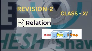 REVISION 2 RELATION AND FUNCTION CLASS 11 relationandfunctionsclass11 mathsclass11 [upl. by Alyce720]