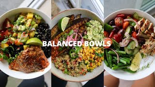 BALANCED BOWLS  FULL RECIPES [upl. by Marleen]