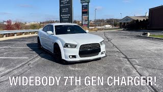 Custom Vicrez widebody kit installation for 1114 Dodge Charger Tutorial [upl. by Timmy]