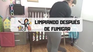 LIMPIEZA DESPUÉS DE QUE FUMIGAN MI CASA  NAX GARCIA [upl. by Alram]