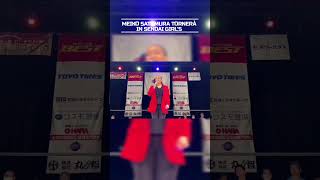 MEIKO SATOMURA RETURNS IN SENDAI GIRLS shorts shortvideo wrestling [upl. by Amle115]