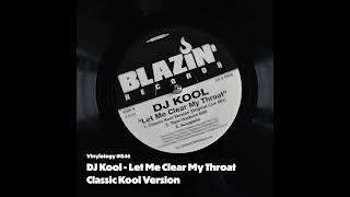 DJ Kool  Let Me Clear My Throat Classic Kool Version [upl. by Gilli41]