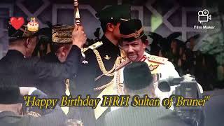 Happy 78th Birthday His Majesty Brunei Sultan [upl. by Ailsun]