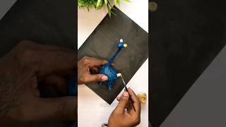 Unique Handmade Sculptures with Simple Materials  Diy Home Decor shorts diy [upl. by Kalvn]