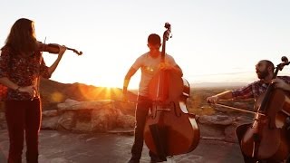 Fix You  Clocks  Coldplay violincellobass mashup  Simply Three [upl. by Aciretal]