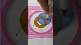 Relaxing Spirograph Patterns with ASMR  Stress Relief Art asmrsounds relaxing satisfying art [upl. by Eittel]