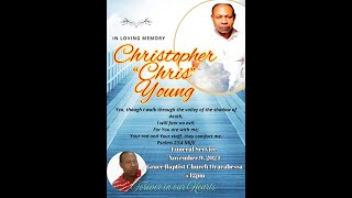 Christopher quotChrisquot Young Funeral Service [upl. by Naujej]