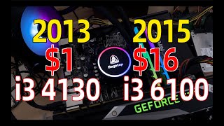 099usd CPU how is the performance i3 6100 vs i3 4130 review [upl. by Eneli]