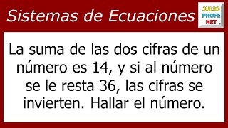 Problema 3 con SISTEMAS DE ECUACIONES LINEALES 2×2 [upl. by Nosiaj]