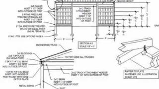 30 X 40 POLE BARN PLAN [upl. by Akamaozu]