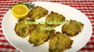 Receta fácil de Sardinas al Horno [upl. by Gyasi]