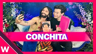 Conchita Wurst Eurovision 2023 Interview in Liverpool [upl. by Suivatnom]