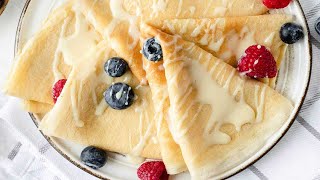 Deliciously Simple Mastering the Easy Crepe Recipe in Minutes [upl. by Lancaster481]