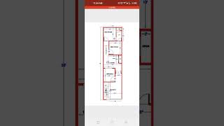 146x55 house plan 2021 home 2dhomedesignplandrawing [upl. by Egbert]