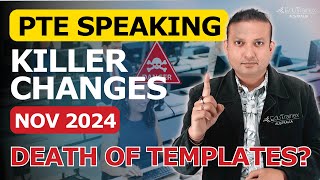 PTE Speaking Templates Dead  Major Changes Nov 2024  Edutrainex PTE [upl. by Tal604]